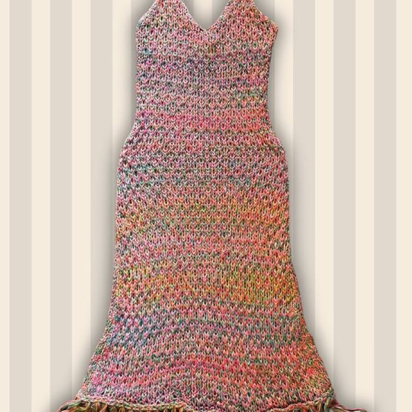 Second Hand Zara multicolor knit midi dress - Size: Small - Picture 3 of 8